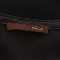 Bally Robe en soie noire