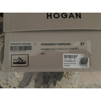 Hogan Scarpe stringate in Pelle in Bianco