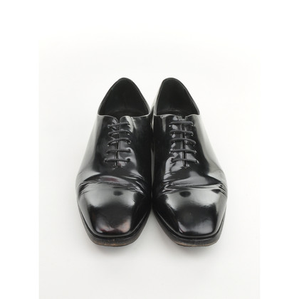 Christian Dior Chaussures à lacets en Cuir en Noir