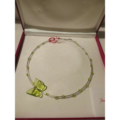 Baccarat Necklace Silver in Olive