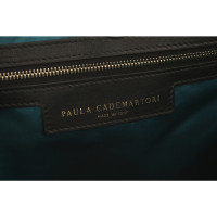 Paula Cademartori Shopper aus Leder in Schwarz