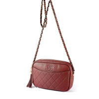 Chanel Camera Bag Leather in Bordeaux