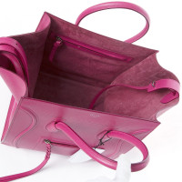 Céline Phantom Luggage en Cuir en Rose/pink