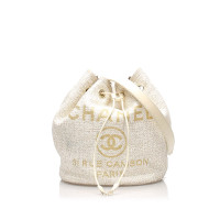 Chanel Borsetta in Cashmere in Bianco