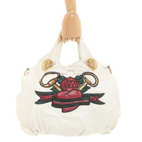 Gucci Sac à main en Cuir en Crème