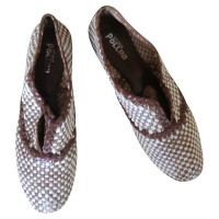 Pollini Slipper made of woven leather