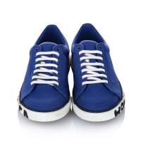 Balenciaga Chaussures de sport en Toile en Bleu