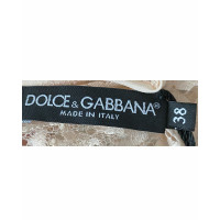 Dolce & Gabbana Oberteil aus Seide in Rosa / Pink