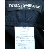 Dolce & Gabbana Shorts aus Baumwolle in Schwarz