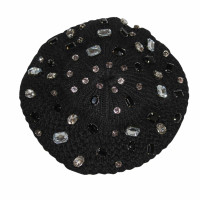 Blumarine Hat/Cap Wool in Black