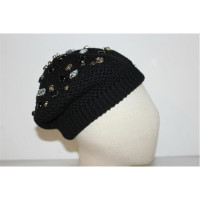 Blumarine Hat/Cap Wool in Black