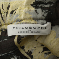 Philosophy Di Lorenzo Serafini skirt with palm pattern