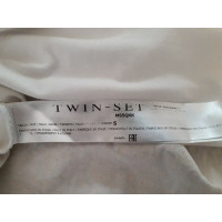 Twin Set Simona Barbieri Robe en Coton en Blanc