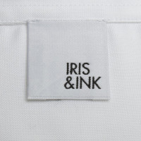 Iris & Ink Camicetta di cotone bianco