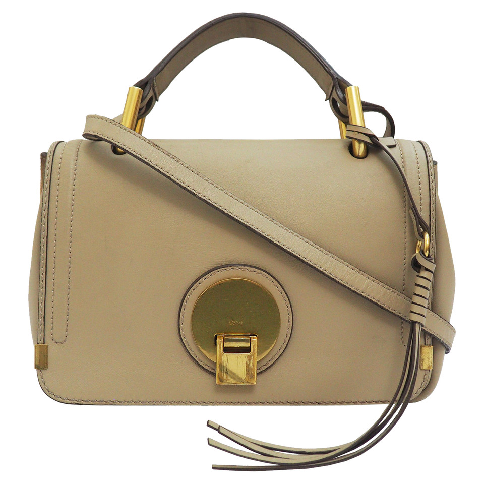 Chloé Indy Leer in Taupe