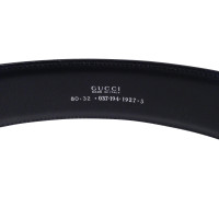 Gucci Patent leather belt with Horsebit buckle 