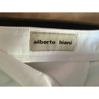 Alberto Biani Gonna in Viscosa in Bianco