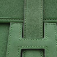 Hermès Jige PM aus Leder in Grün