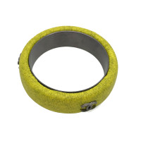 Chanel Bracelet/Wristband Leather in Yellow