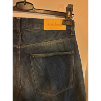 Acne Jeans Katoen in Blauw