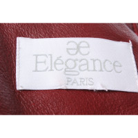 Elegance Paris Jas/Mantel Bont in Rood