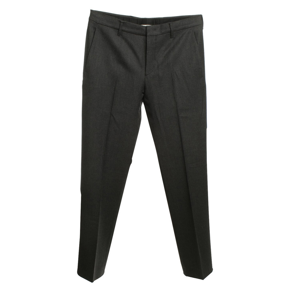 Prada pantaloni a pieghe in grigio