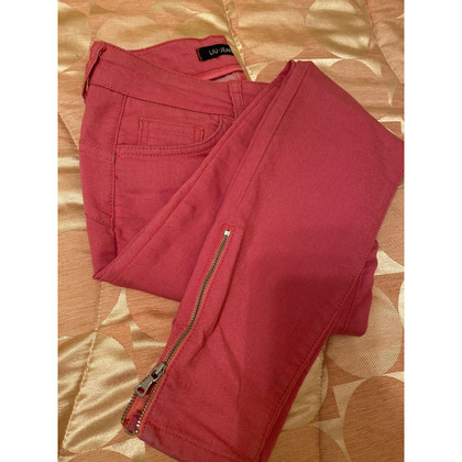 Liu Jo Trousers Jeans fabric in Fuchsia