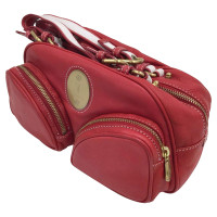 Trussardi Handtasche aus Leder in Rot