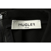 Mugler Kleid in Schwarz