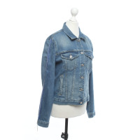 7 For All Mankind Giacca/Cappotto in Denim in Blu