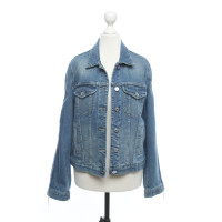 7 For All Mankind Giacca/Cappotto in Denim in Blu