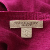 Burberry Top Wool in Fuchsia