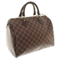 Louis Vuitton Speedy 30 in Tela in Marrone