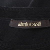 Roberto Cavalli Robe en maille noire