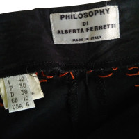 Philosophy Di Alberta Ferretti pantaloni neri