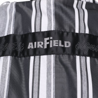 Airfield Coat with striped pattern