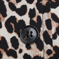 Ganni Mantel mit Leoparden-Muster
