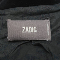 Zadig & Voltaire Blazer aus Baumwolle in Schwarz
