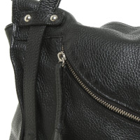 Furla Shopper Suede in Black