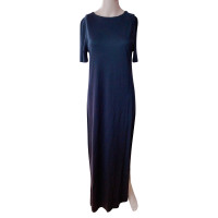 Iris & Ink Kleid aus Baumwolle in Schwarz