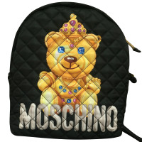 Moschino Backpack Viscose in Black