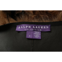 Ralph Lauren Purple Label Gilet in Pelliccia in Marrone