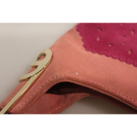 Escada Handbag Suede in Pink