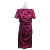 Talbot Runhof Kleid in Fuchsia