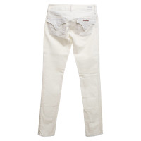 Hudson Skinny Jeans en blanc