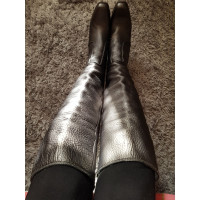 Barbara Bui Boots Leather in Grey
