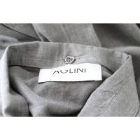 Aglini Oberteil aus Baumwolle in Grau