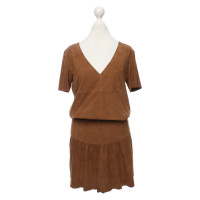Bash Dress Suede in Brown