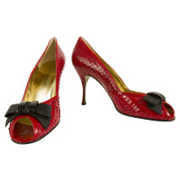 Dolce & Gabbana Orteils en rouge