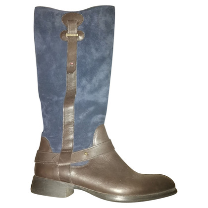 Tommy Hilfiger Boots Leather in Blue